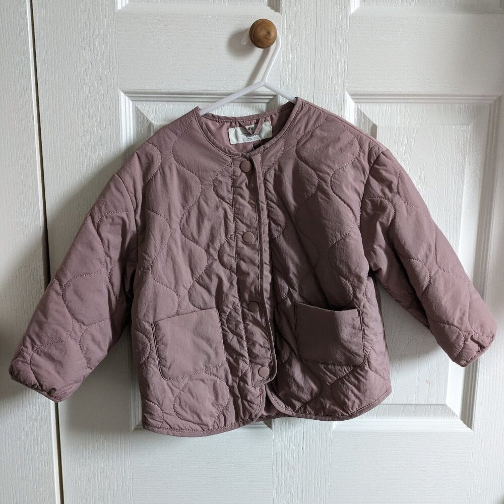 (Bundle 2 For $20) Pink Quilted Jacket
